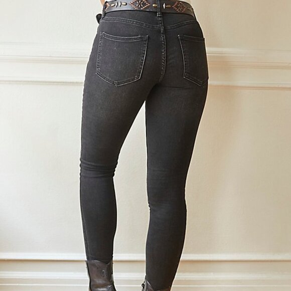 Free People | CRVY High-Rise Super Skinny Jeans - Picture 3 of 3